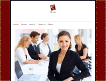 Tablet Screenshot of cl-staffing.com